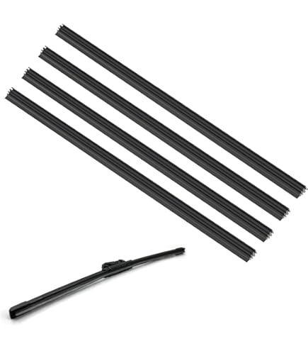 Wipers Blades For My Car 4PCS 28"in 6mm Car Bus Rubber Universal