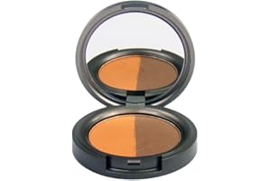 BWC Beauty Without Cruelty Mineral Duo Eyeshadow Pressed Rich Tamarind