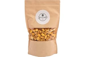 ‎SIVIFOOD SPIRIT - OF - ORIENT SIVIFOOD Pistazien geröstet und gesalzen mit Zitrone & Meersalz im 1kg Vorteilspack - lecker gesalzene Pistazienkerne mit Schale und Zitronengeschmack in Premium Qualität Snack Nüsse vegan