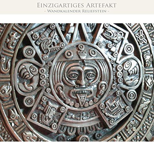 Maya Kalender Relief-Steinplatte - 3