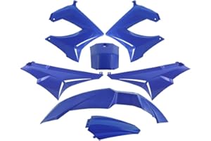TNTTU KIT 7 PEZZI CARENE BLU DERBI SENDA 50 DRD / XTREM '03/'06 FAIRING COQUE