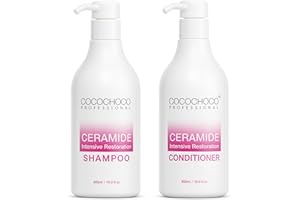 Cocochoco Professional COCOCHOCO Ceramide Intensywny szampon regenerujący 500 ml i odżywka 500 ml