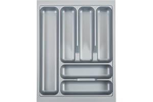 Orga-Box Besteckeinsatz I Besteckkasten 367 x 474 mm für Tandembox + ModernBox im 45er Schrank