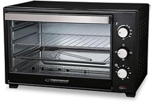 Esperanza EKO008 Mini-Backofen, 20 l, 1600 W, Schwarz