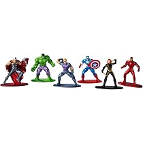 CAPTAIN AMERICA FIGURINE MARVEL AVENGERS METALFIGS M500 JADA 6 CM