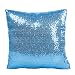 Produktbild Coolster Solid Color Glitter Pailletten Dekokissen Fall Kaffeehaus Zierkissenbezüge Home Decor Kissenbezüge (40cm*40cm, Sky Blue)