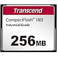 Transcend Japan TS256MCF180I Commercial and Industrial Embedded CF Card, 256 MB Temperature Expander, Fake SLC/pSLC Mode, Heavy Duty (TBW: 53TB), 3 Year Warranty