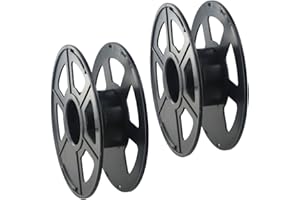 Gettimore 2 bobine di plastica per cavi, avvolgicavo vuoto, per luci natalizie, cavi da campeggio, filamenti, bobina ordinata per cavi per roulotte