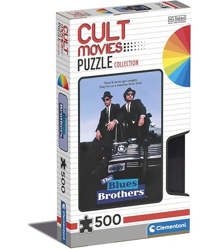 Blockbuster VHS Case Puzzle – 500-Piece Footloose Puzzle In Retro Plastic Case, 18x24"