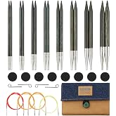 KnitPro - Değiştirilebilir İğne SetiWood Indigo - 1 set