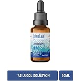 %5 Lugol Sol&uuml;syon 20ml İyot &Ccedil;&ouml;zeltisi &ndash; Y&uuml;ksek Kalite & Saf İ&ccedil;erik