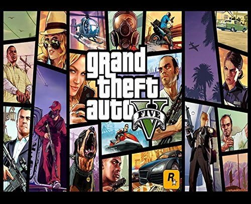 GTA Grand Theft Auto Gta5 Edible Image Photo Birthday Party Event 1/4 Quarter Sheet Cake Topper Personalized Custom Customized by HGC