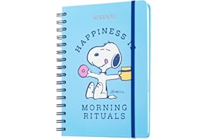 Grupo Erik - Agenda Scolaire Semainier 2025 2026 Snoopy - Format A5, Papeterie Ado, Fournitures Scolaires, Agenda 2025 2026 Fille