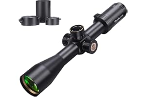WestHunter Optics HD 4-16x44 FFP Riflescope, 30 mm Tube First Focal Plane Wide Field of View 1/10 MIL Shooting Hunting Scope