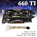 Produktbild jieGREAT  Card Räumungsverkauf  , GTX660TI 3GB GDDR5 192bit VGA DVI HDMI-Grafikkarte mit Lüfter für NVIDIA GeForce