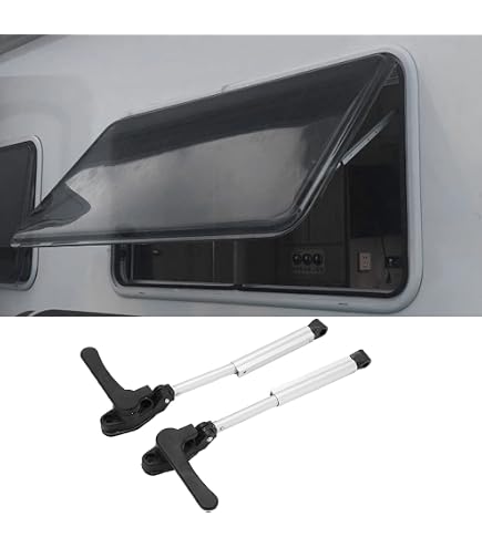 Compas De Fenêtre 110 Mm Pour Caravane Et Camping-Car - Bras Réglable Aluminium Étanche
