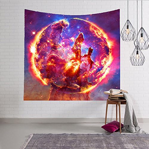 Midmade Digital Print Star Hanging Tapestry/Wall Blanket/Beach Towe/Bedspread Decor (4, 80*60)