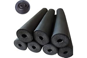 MOBYAT Isolante Per Tubature, Tubo Isolante Del Condizionatore D'Aria 16mm 20mm 25mm 32mm 43mm Antivries En Warmte-isolerende Buis Mof ( Size : T9mm X ID16mm X L1.7M )