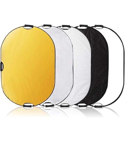 Neewer 5-in-1 professioneel opvouwbare multischijven, ovale
