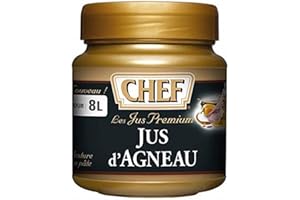 CHEF Jus d'Agneau Premium en pâte Jus - Aides Culinaires, Sauces - Pot de 640g