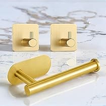 Toiletpapierhouder Zonder Boren, Zelfklevende Wc Rolhouder Met Plank Roestvrij Staal Wandmontage Papierhouder Lijm Voor Badkamer Goud 597290199 Toiletpapierhouder Zonder Boren, Zelfklevende Wc Rolhouder Met Plank Roestvrij Staal Wandmontage Papierhouder Lijm Voor Badkamer Goud 597290199