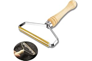 YUDANSI 1Pack Haarentferner Für Tierhaare, Tierhaarentferner Für Hunde Katzen, Fusselroller Für Katzenhaare Hundehaare auf Kleidungsstücken,Bett und Teppich, Wiederverwendbarer Fusselrolle Tierhaare