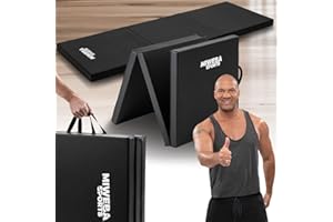 ‎MIWEBA SPORTS Miweba Sports Gymnastikmatte GM100 | 180x60x5 cm - Yoga Matte - Yogamatte - Sportmatte - Fitnessmatte - Turnmatte faltbar - Trainingsmatte - Spielmatte - Matte Sport - Bodenmatte - Weichbodenmatte