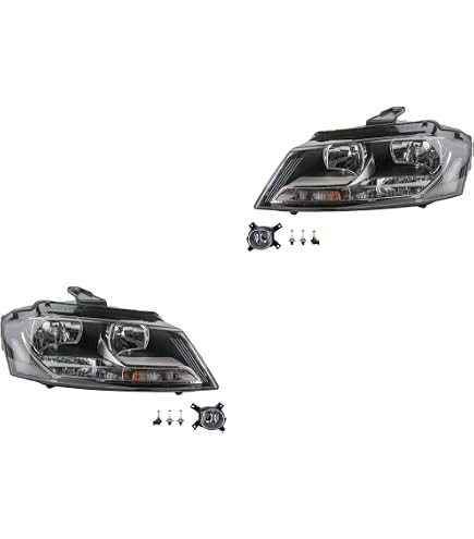 Kit Phares Porsche Cayenne 92A Avec Moteur LWR - Gauche Et Droite - Halogène H7 - Neuf