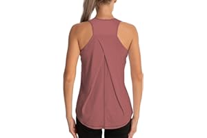 Dawnrole Top da Palestra per Donne Camicie Yoga Fitness Senza Maniche Racerback Top Sportivo per Donne