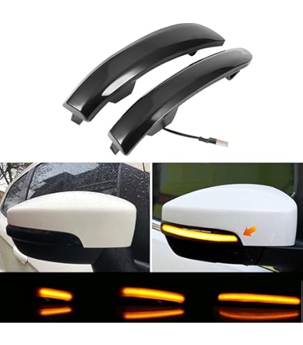 Pair Of LED Side Mirror Turn Signal Lights For Ford Focus MK2/MK3 & Mondeo - Direct Replacement - View #8
