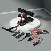 Lifelong Sit Up Bar with Double Suction Cup & Safety Lock For Stability | Tummy Trimmer Gym Equipment For Home Workout & Fat 