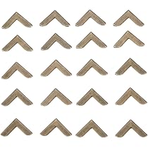 Hztyyier 50Pcs Protection Coin Livre,Protège-Coins De Livres en Métal De Style Concis, Metal Edge Couverture Décorative, Coin Metal Scrapbooking pour Albums Menus, Laiton doré(Laiton Or 2.2MM Hztyyier 50Pcs Protection Coin Livre,Protège-Coins De Livres en Métal De Style Concis, Metal Edge Couverture Décorative, Coin Metal Scrapbooking pour Albums Menus, Laiton doré(Laiton Or 2.2MM