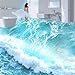 Produktbild 300 cmX 210 cm Papel de parede benutzerdefinierte Boden wasserdicht stereo Sticker 3D-Aufkleber, Fliesen Bodenbeläge Meer wallpaper Wandbild, 300cmx210cm
