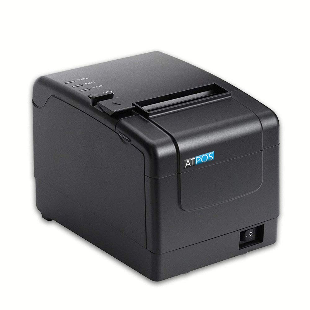ATPOS HL-300 80mm (3 Inches) Direct Thermal Printer | ESC/POS Print Billing (USB, 160mm/s)