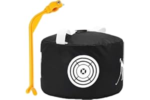 AMRTA Golf Smash Bag Impact Power with Swing Training Motion Posture Correction Tools Set, Golf Hitting Bag with Elastic Rope Returning Waterproof Durable for Golf Trainers Practicing