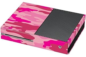 VINYL REVOLUTION Pink Camouflage Print Xbox One Vinyl Wrap/Skin/Cover for Microsoft Xbox One Console