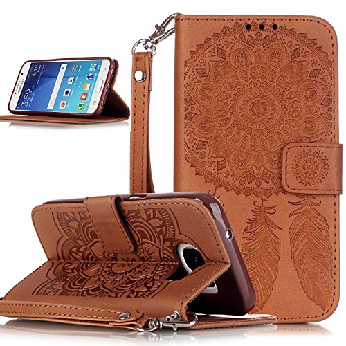 Samsung Galaxy A5 2016 Hülle,Roreikes PU Leder Silikon Handyhülle