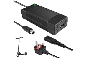 AVCXEC Electric Scooter Charger for Xiaomi, 42V 2A Electric Scooter Charger, Bicycle Scooter Ebike Battery Charger, E Scooter Charger, Scooter Charger Adapter for Xiaomi M365, Ninebot ES1 ES2 ES4