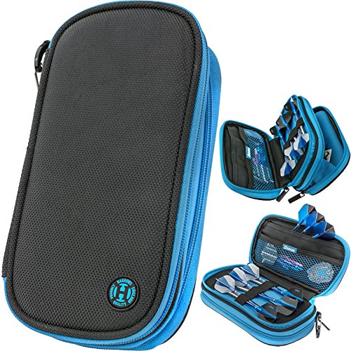 Preisvergleich Produktbild HARROWS Z800 blau schwarz DARTS CASE