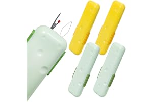 SIYRDXCBT 4 Pzs Enhebrador de Agujas de Coser a Mano 3 in 1 Enhebrador Agujas Coser Enhebrador Agujas Coser Descosedor de Costura para Proyectos de Costura Artesanales Manualidades Creativas y Costura Casera