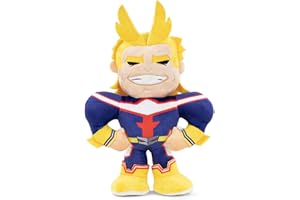 BARRADO Peluche des Personnages de My Hero Academia - 28cm - Deku, Bakugo, Todoroki, All Might - Qualité Super Soft