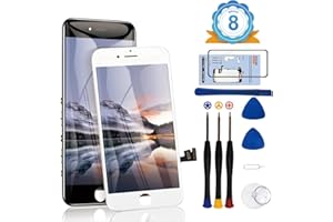 Dinow für iPhone 8/SE 2020 Display Ersatz (Weiß) 4,7 Zoll Touch Screen iPhone 8/SE 2020 Display Digitizer Frame Assembly mit 3D Touch + Tool Kit + Gehärtetes Glas，Model：A1863 / A1905 / A1906