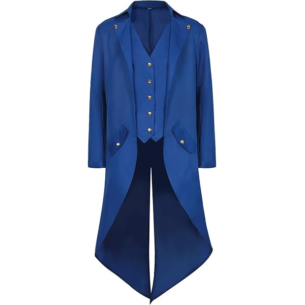 Veste Gothique Homme Runcati - Style Steampunk Victorien - Pour Cosplay, Carnaval Et Soirées - Coupe élégante