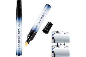 ‎PQKL-PARTY PQKL-party 2 Stück Lackstift Auto Magic Car Scratch Repair Penall Cars Magic Pen, Magiclack Kratzerentfernung,lackstiftschwarz,Schnelle Lösung für Kratzer & Farbschäden