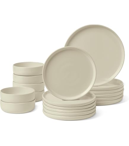Glint, 57-delig servies voor 12 personen,New Generation Bone