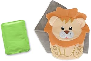 BEBON Baby Colic, Gas and Upset Stomach Relief – Belly Hugger – A Soothing Warmth Combined with Gentle Compression (Lion)