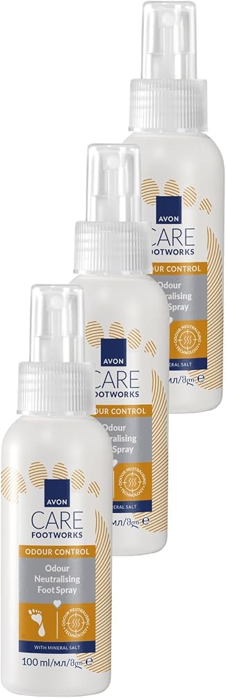 AVON Footworks Koku Önleyici Ayak Spreyi 100ml Üçlü Paket