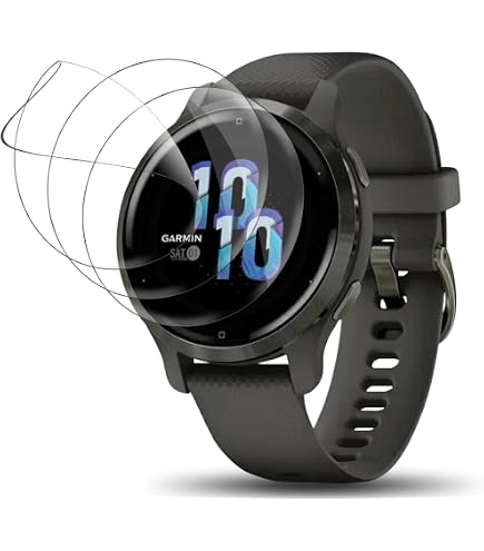 Protection écran Garmin Venu 3 - 3 Films TPU Souples Anti-rayures - 12