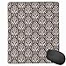 Produktbild Mouse Mat Stitched Edges, Wildflowers With Symmetric Leaves Vintage Arrangement Curls And Swirls Design,Gaming Mouse Pad Non-Slip Rubber Base
