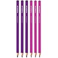 Staedtler H&E Stains Voilet & Pink Colour Pencil For Medical Student Pack OF 6 (3 Pcs Voilet + 3 Pcs Pink)